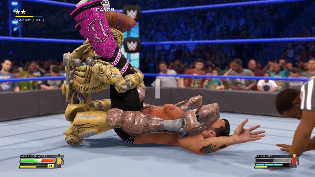 ChappellTardis's tweet photo. Huge fan of the movie #RealSteel so I ported Midas from Yukes' Real Steel game.

#RobotsVsWrestlers 
#WWE2K22 https://t.co/UV0keg4CKA