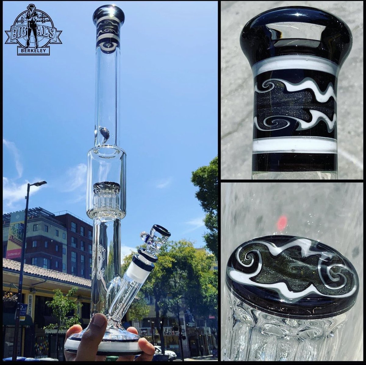 BigAlSmokeshop's tweet photo. New Hybrids #mightychalice ✨🌊🍬🧁🍨🍿🥊⛳️🎨🛵💎
https://t.co/8UOF4Yr6Pd
#mightychaliceglass #glassporn #bayarea #calimade #treeperc #glassforsale #bigalssmokeshop #glasscollector #bong https://t.co/Zbz0MfHs8X