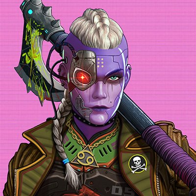 Cyberpunk Valkyrie ☠ @TribesofAvalon #NFTProject #cyberpunk #Valkyrie <a href="/GeneticChain/">Genetic Chain</a> #TribesofAvalon #GeneticChain #NFTCommunity #digitalart #NFTs #Illustrator