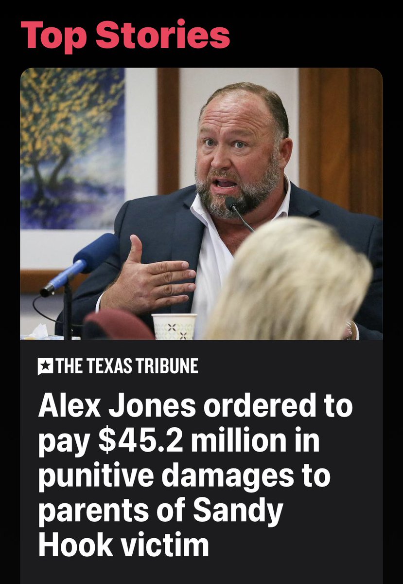 nivnos33's tweet photo. #AlexJonesDidNothingWrong…except lie his ass off about Sandy Hook.
🧐
#AlexJonesTrial
#JusticeForSandyHook https://t.co/5GgP7V6sl9