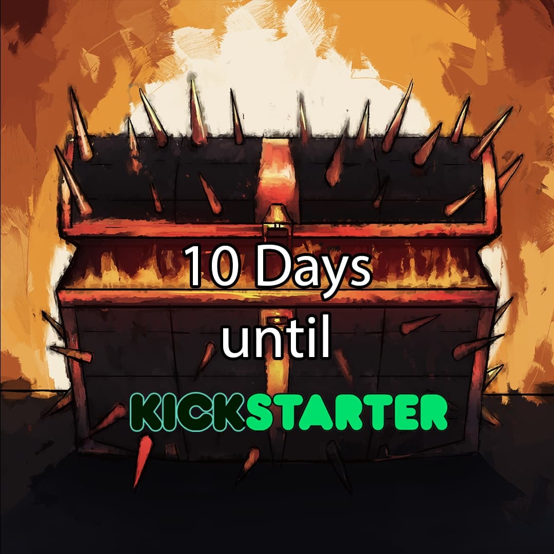 The #Kickstarter countdown begins! 10 days till we go live!

Join us on #TabletopSimulator while we get as many plays in as we can before the big day!