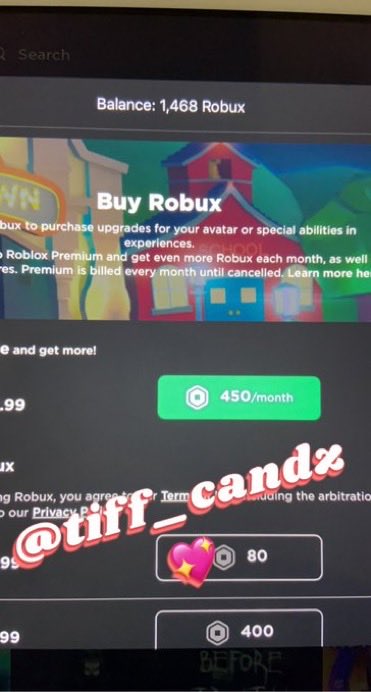500 #robux giveaway! 💸

• follow me + @Tiff_candz w/🔔
• like + retweet