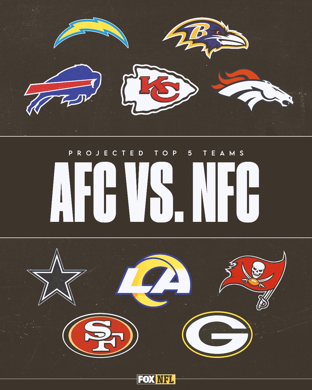 FOX Sports NFL on Twitter "Who has the better conference? AFC vs. NFC