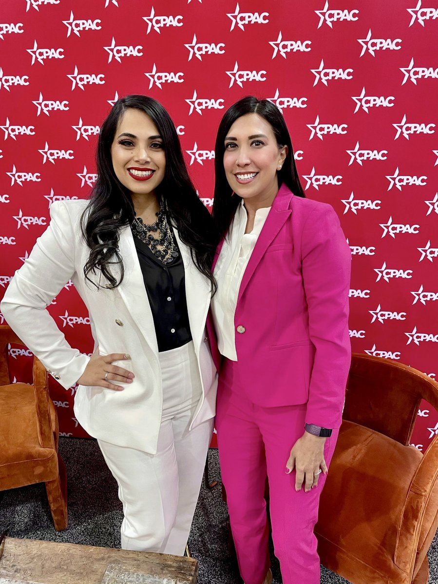 Great seeing Congresswoman @MayraFlores2022 today at @CPAC! 🇺🇸 #TX34 #TX28 🇺🇸