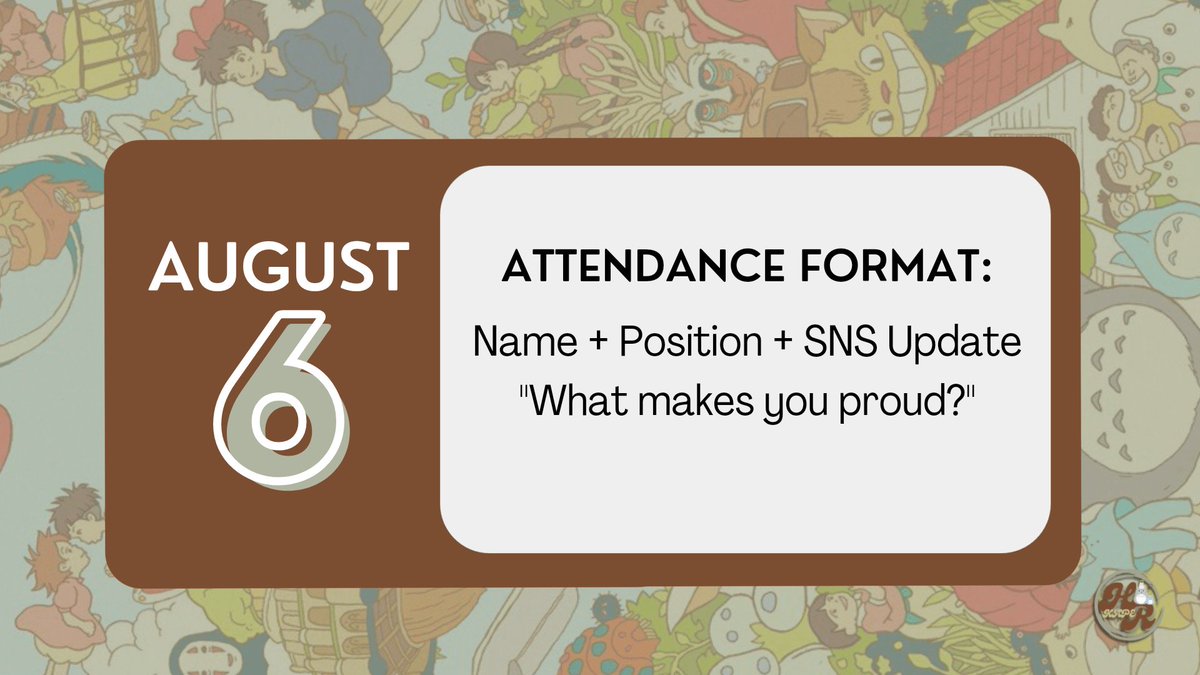 ㅤ
️
       ʚ KAPE ATTENDANCE.⠀ ☕ ɞ

        The attendance will only be
         valid until 1O:OO pm only.

️