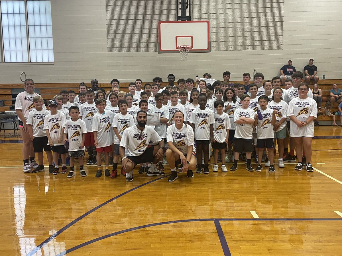 Another successful week of Charger Basketball Camp! The heat couldn’t keep us away from basketball 🔥 🏀