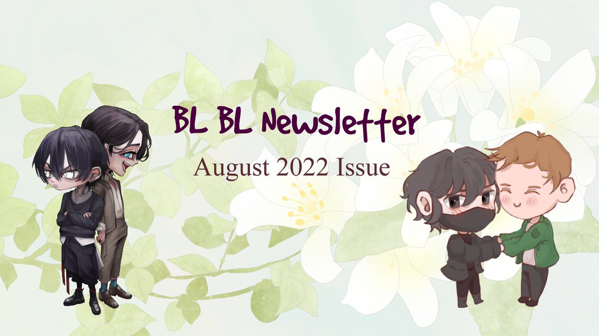 BLPalace's tweet photo. The August Boys Love Newsletter of 2022 is here!!!! Cute chibis are drawn by @Killokii and @OofCat4 🥰🥰🥰

We have some news about the VERY SOON COMING BL WORKSHOP! ➡️https://t.co/o511c60j3b

#bl #boyslove #yaoi #mmromance #writing https://t.co/otgBPAFxeK