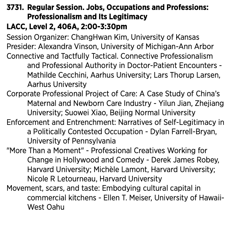 NRLetourneau's tweet photo. Excited for #ASA2022! If you're interested in diversity &amp; inclusion in TV and comedy, come check out my paper with @DerekRobey and @mlamont6, "'More Than a Moment' - Professional Creatives Working for Change in Hollywood and Comedy"- 2pm Monday https://t.co/KizFOfZkxu