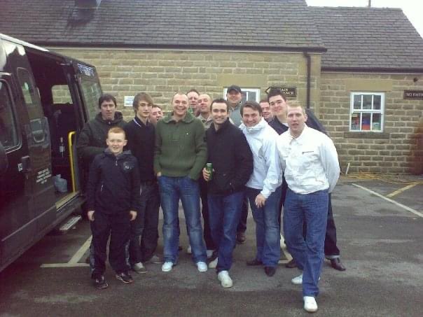 bradders29nottm's tweet photo. Happy birthday 🥳 24 😳😳 think this was taken Man City away 👊 https://t.co/c5jZdK1mWT