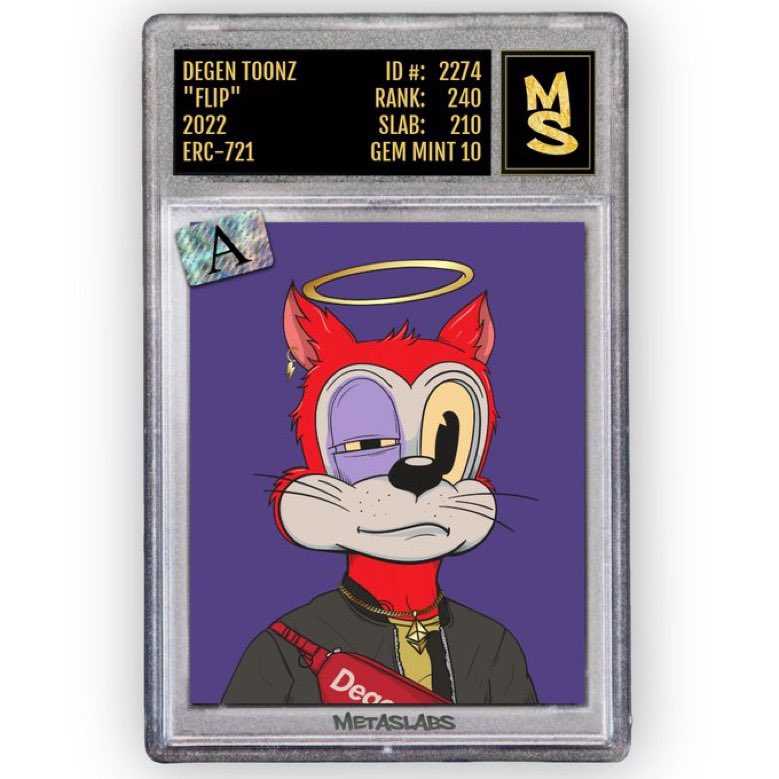 <a href="/BIG_CryptoLord/">CryptoLord |✌️🐰| 🔺️👁🔺️</a> <a href="/DegenToonz/">Degen Toonz</a> <a href="/MetaSlabs/">METASLABS | Graded NFTs</a> hi fam