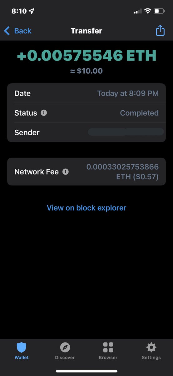 nintenboss's tweet photo. TY @RazorGives FOR THE $10 ETH BRO ILY #RazorLegit https://t.co/iQkPcM8T0o