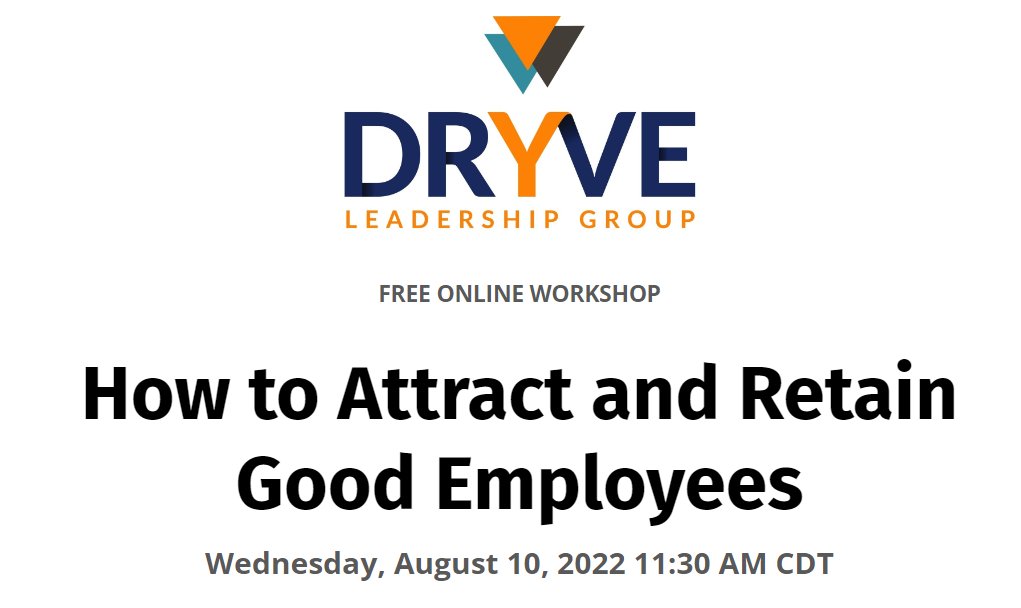 Randy_Mayes's tweet photo. Join Randy Mayes in this free webinar as he guides you through a proven system to skyrocket your company morale, inspire employees to be high-performers, and make everyone want to work for you.

See the sign-up link below.

#DRYVE #Leadership #employeeretention #coachingwebinar https://t.co/MWF6DVuiZo