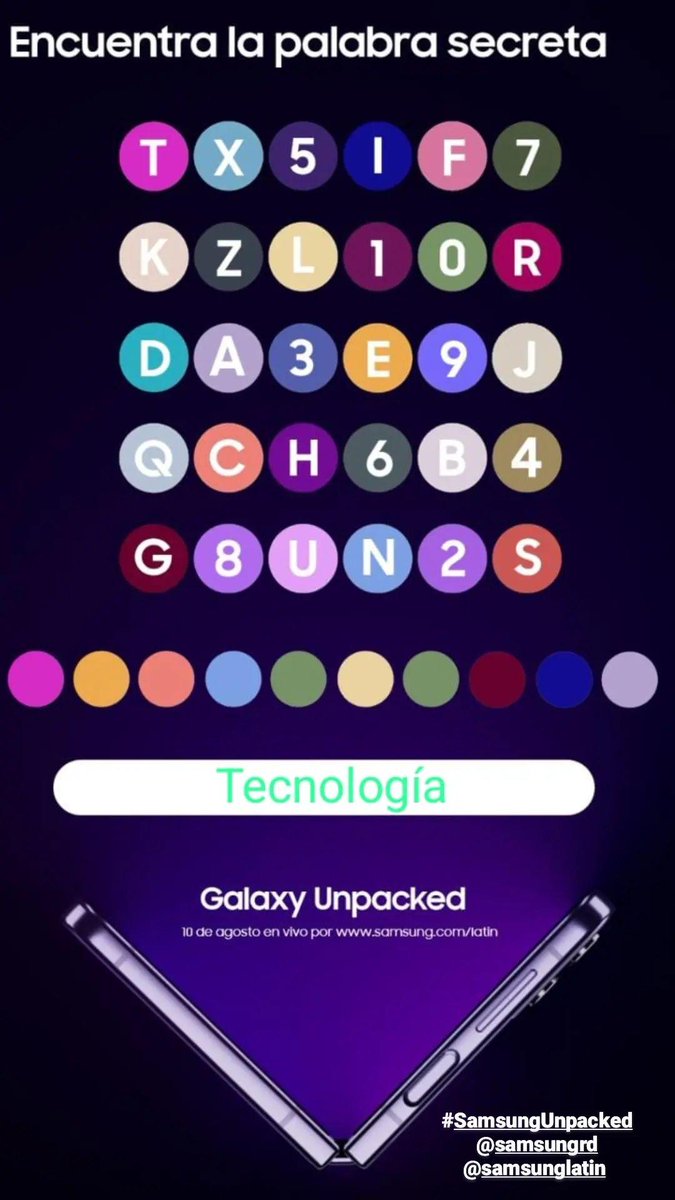 #SamsungUnpacked
@SamsungRD <a href="/SamsungLatin/">Samsung Latinoamérica</a>