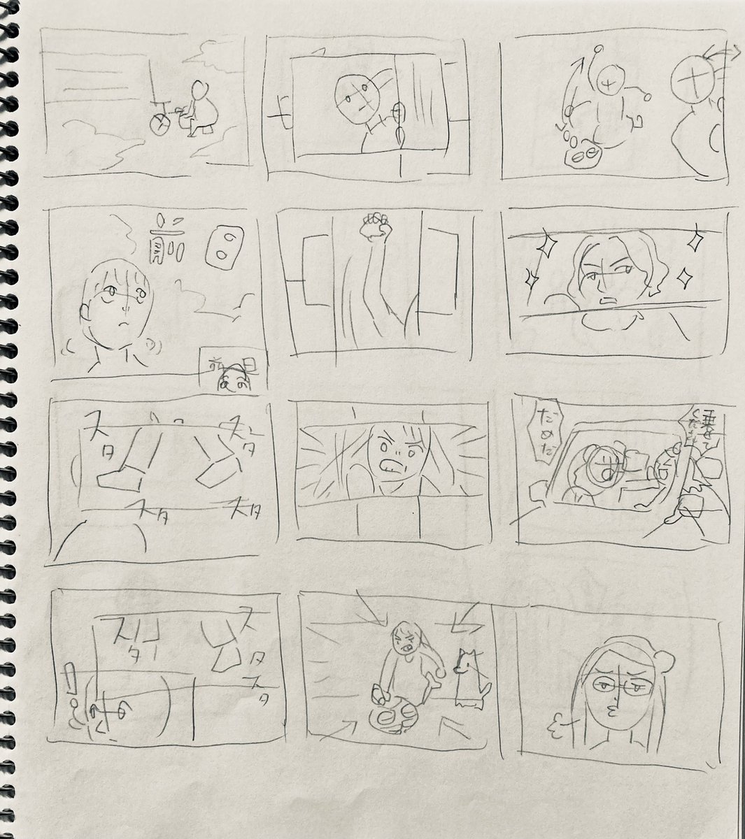 雑メモ兼絵コンテ 