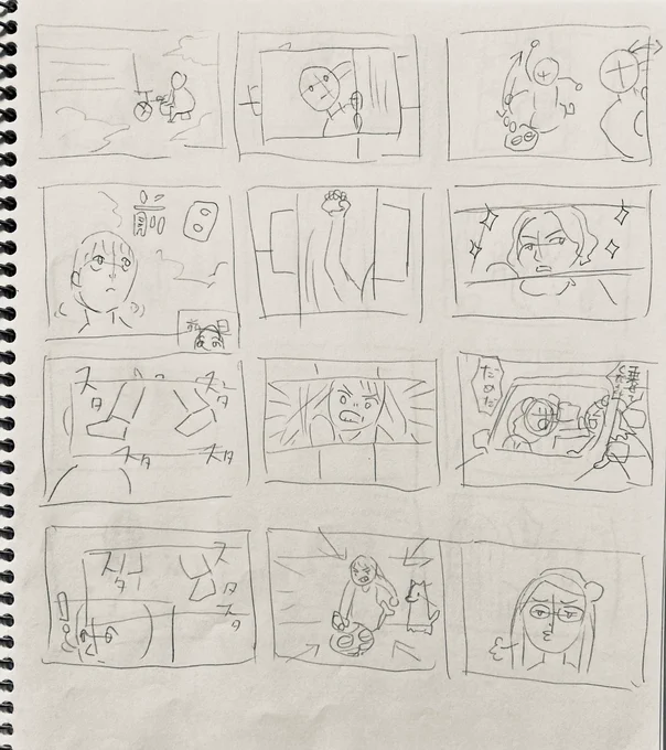雑メモ兼絵コンテ 