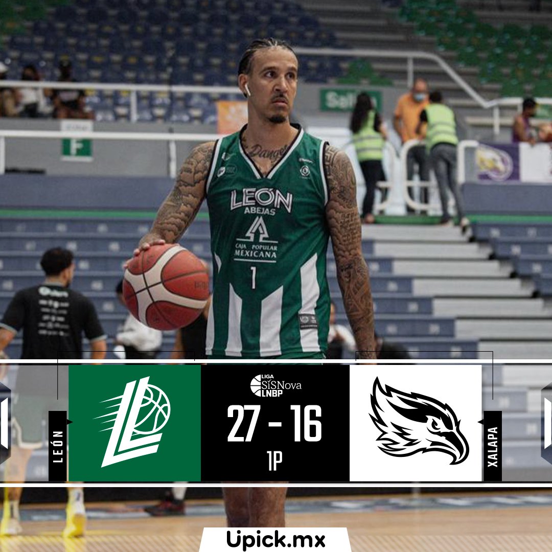 abejasdeleon's tweet photo. ⏰ Marcador tras los primeros 10 minutos en el USBI 🔥🐝
#UpickMx presenta ☝️
#VamosAbejas || #TodosSomosVerdes https://t.co/RnanJzrP8r
