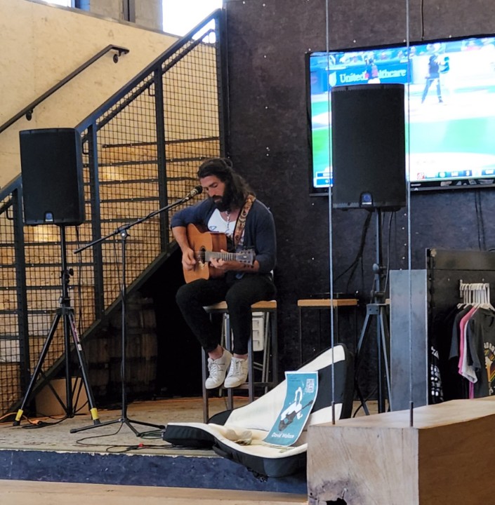 DavePeters77's tweet photo. Great stuff from musician David Wallace at @InboundBrewCo tonight. https://t.co/PW3lW6jjNh