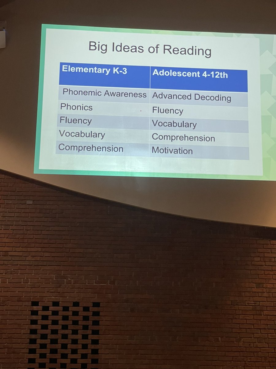 Professional Development Day- Learning about the Science of Reading- “We’re all reading teachers.” #MiddieRising #MakeyourMove