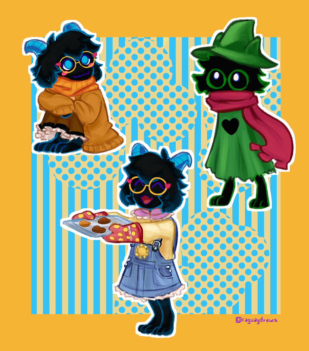 caguaydraws's tweet photo. It's da boy! I love sketching tiny Ralseis 
#DELTARUNE #Ralsei https://t.co/5w8kxkqWjm
