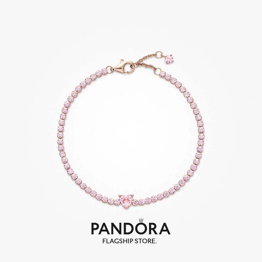 fkhrahanim's tweet photo. Girls, pls look at these sparkling heart tennis bracelet from Pandora 😩🥹<3 https://t.co/oPPPqvjRZZ