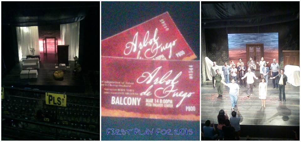 I witnessed Cherie Gil's impressive acting skills in Arbol de Fuego at @petatheater. Her presence was intimidated to be frank but you would be captivated by it. #RIPCherieGil