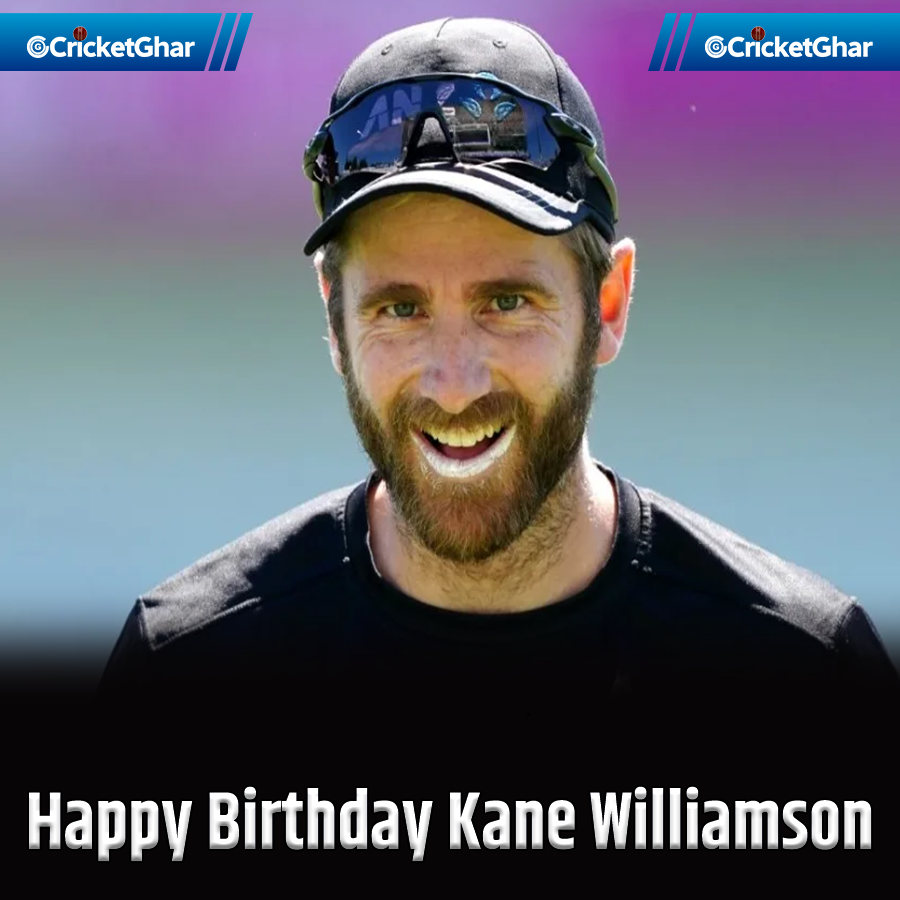Happy Birthday Kane Williamson 