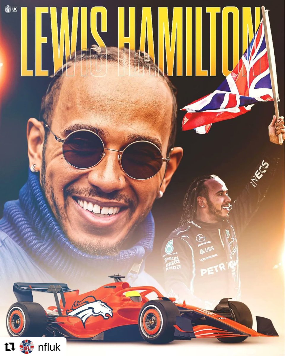 Let’s Ride, @LewisHamilton! 🏎🐎 (via @NFLUK)