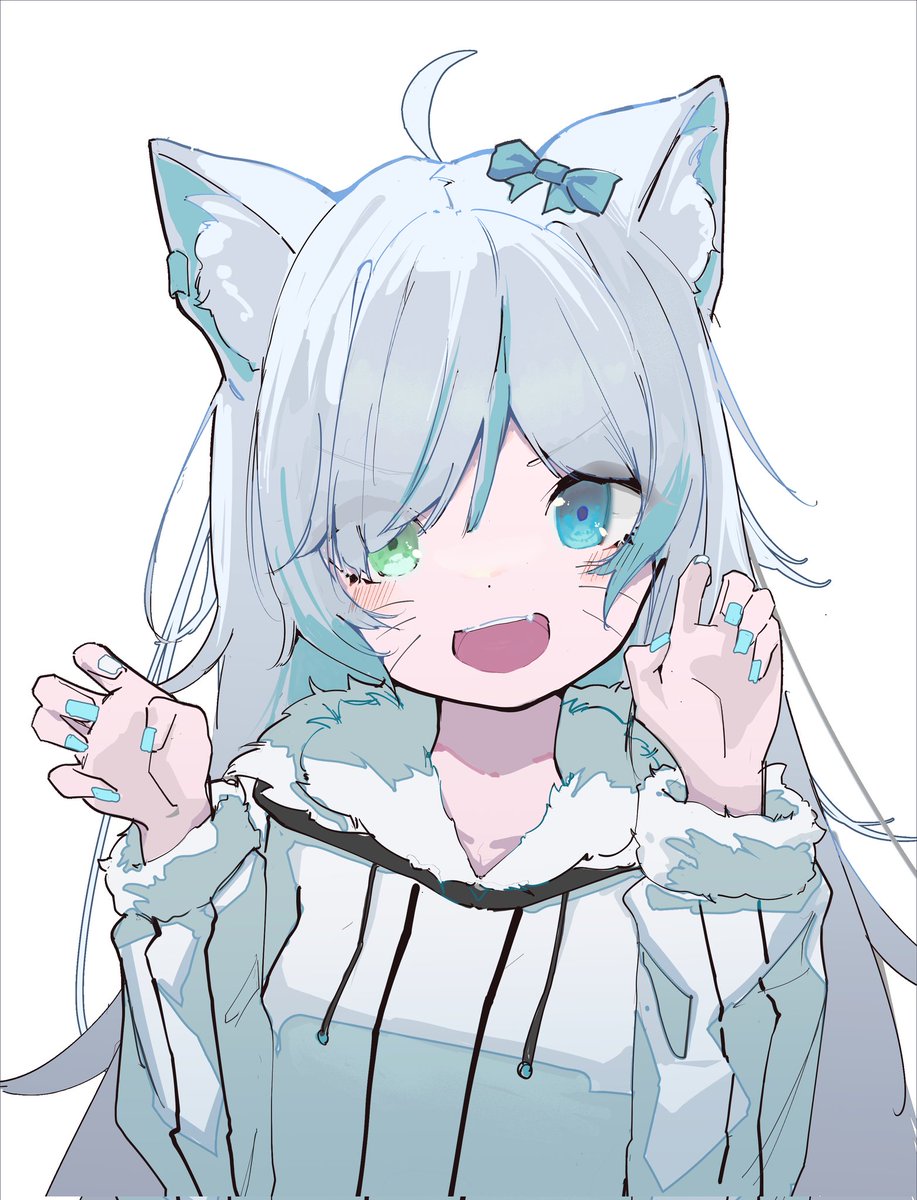 <a href="/AnaAngulogfx/">Ana Angulo🦋</a> Hi there! I'm White Cat! I'm a Gemini Cat Vtuber who streams a variety of games! I became a Gemini Cat when two versions of myself from different dimensions fused together! You can check me out here! Twitch.tv/WhitestCat