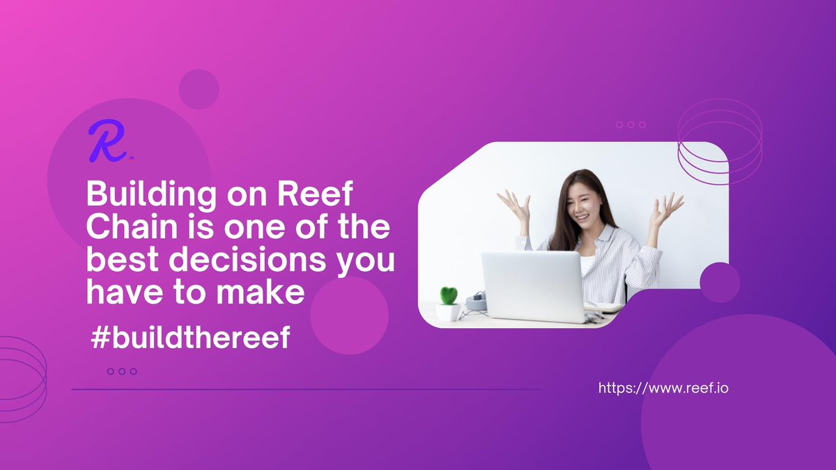 official_darick's tweet image. When you are about to build your project, you have to choose wisely on the #blockchain you are about to build on. #Reef is always one of the best option. 
#BuildtheReef