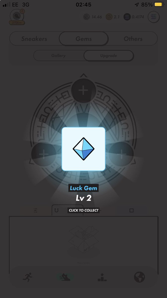 0big_daddy's tweet photo. Will add my second gem today :)
#STEPN #LuckGem

Lvl5 MB’s incoming 🎉🎉🎉

🏃‍♂️🚶🏃‍♀️🚶‍♂️🏃🚶‍♀️ https://t.co/J5n78j8Mky
