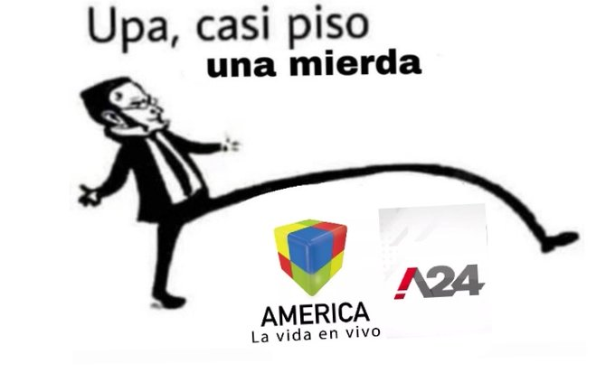 Apagón a estos canales de mierda. 
#VivianaConVos