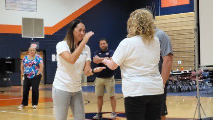 OE_ELADept's tweet photo. Look at our ELA teachers leading their teams and completely rocking the staff PD challenges. We’ll take on any other Dept! https://t.co/nBJFlCa3NH
