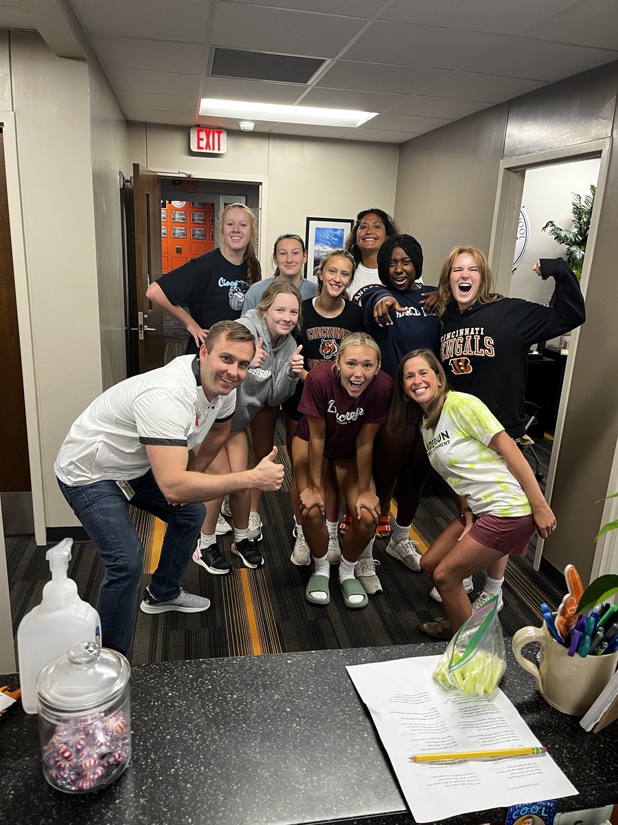 Scavenger hunt!! Thank you coach Otto :)