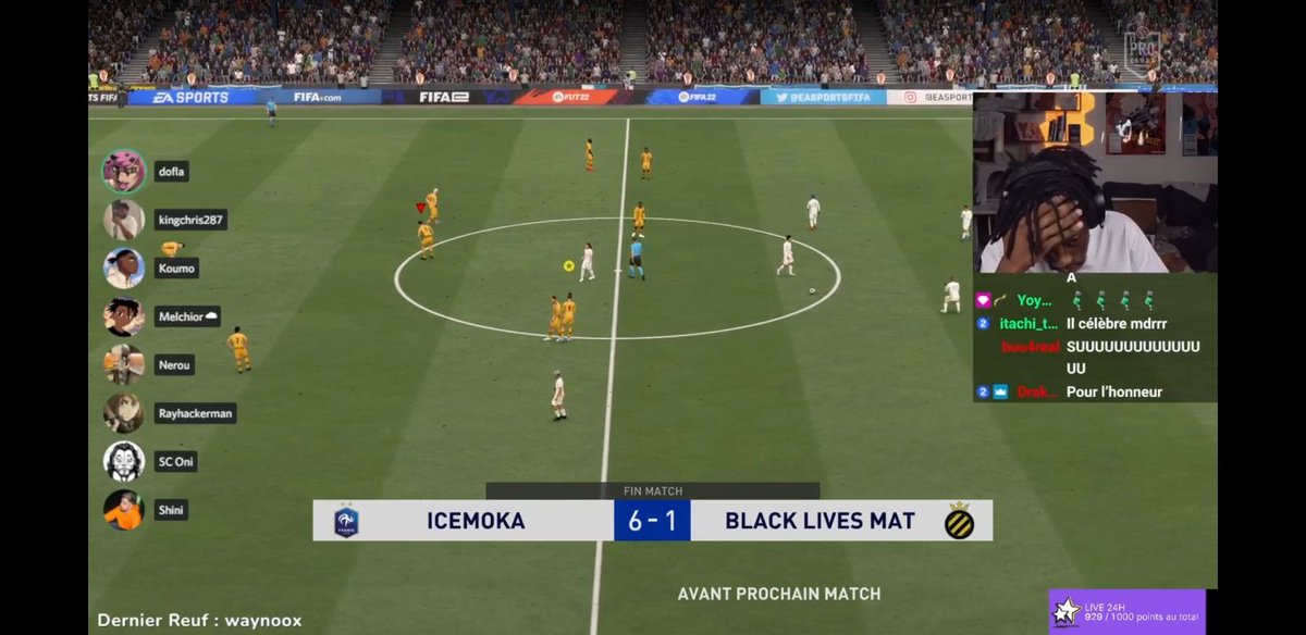 chrsoh's tweet photo. Apres le 7-0 je pensais que @doflaFR pourrais pas faire pire mais ce match existe https://t.co/37MTKpHJX8