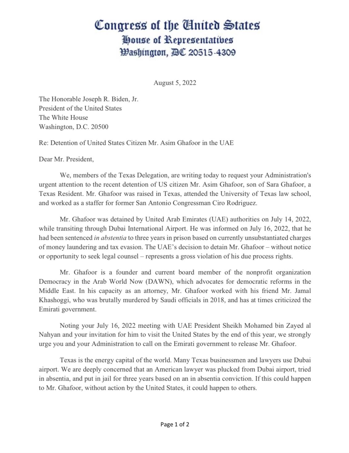 Congressman Al Green on X: &ldquo;Bipartisan Texas Representatives and I 