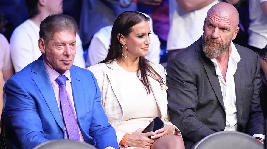 smechem19's tweet photo. WWE has announced a new leadership team! Stephanie McMahon, Paul Levesque &amp; Nick Khan have all been chosen to lead the future of WWE. This new team describes "plans to look at each part of the business with a fresh set of eyes". #WWE 
Source: @SBJ 
@Sports_Biz_Prof https://t.co/to3vyFjVSa