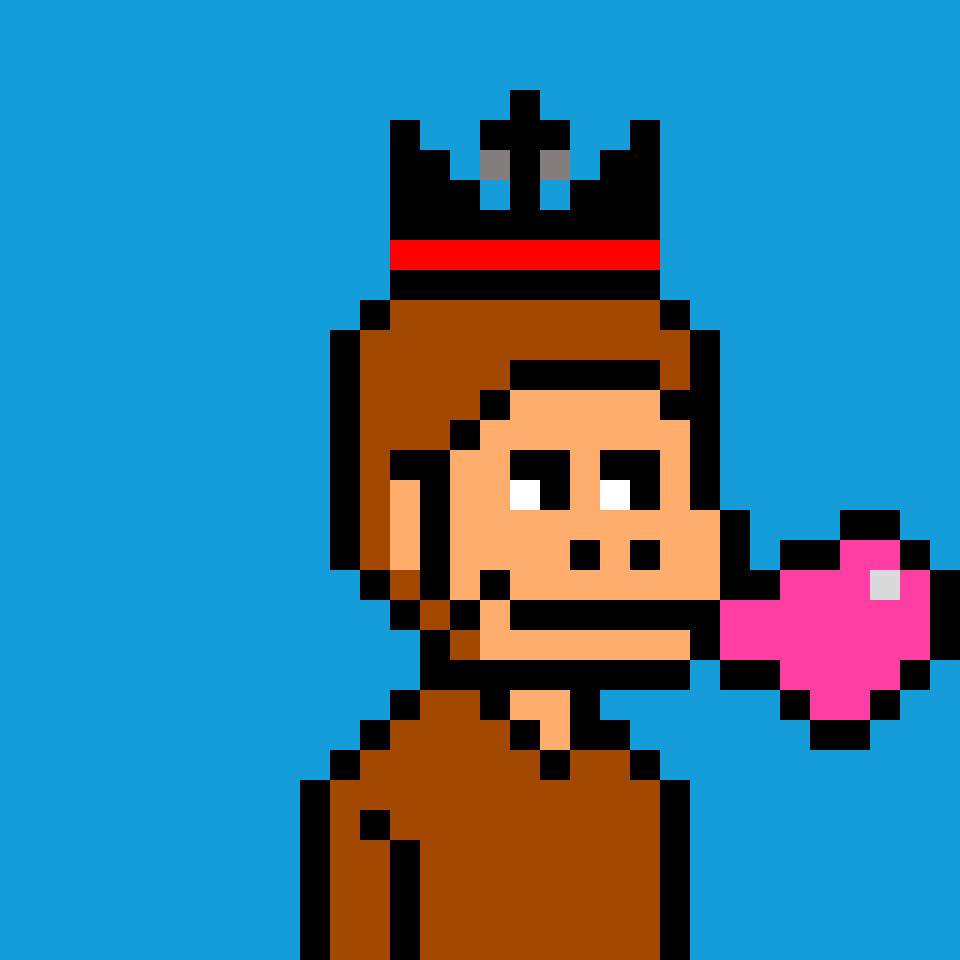 Dinonesia_'s tweet photo. PixelMonkeyX
.
.
#nftartist
#nftcommunity
#nftcollector
#nftart
#nftcollectors
#openseanft
#opensea
#pixelmonkey
#pixelartist
#pixelface
#pixelart 
#BallondOr 
#HappyEnding https://t.co/VVMJzjYD7Q