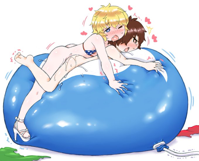 おっきいふうせん🎈の上でホモセしちゃうショタ
私の好きな言葉です😇 