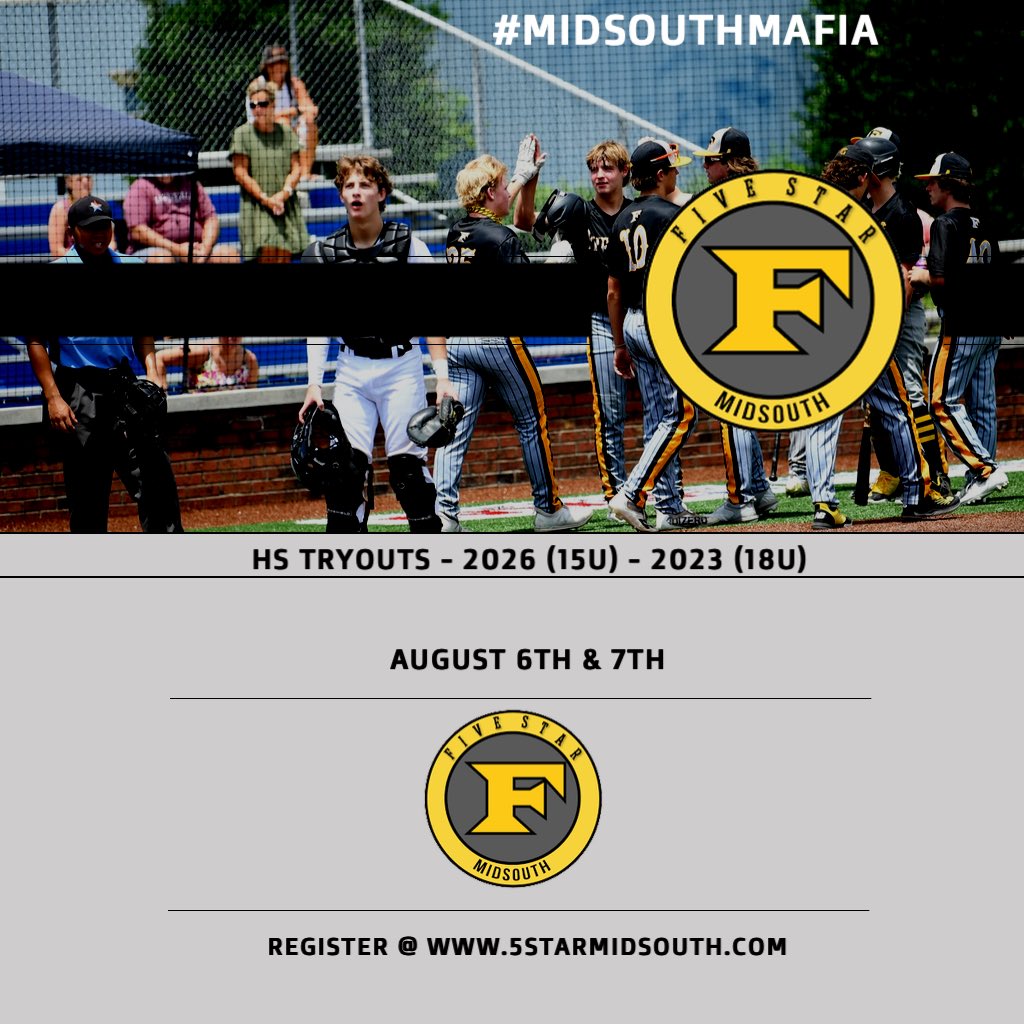 TOMORROW 🗣

Say it louder for the people in the back! Can’t wait for the turnout, and can’t wait for the morning to get going! #MidsouthMafia 

Register by clicking the link below!

bit.ly/5starmidsouth2…