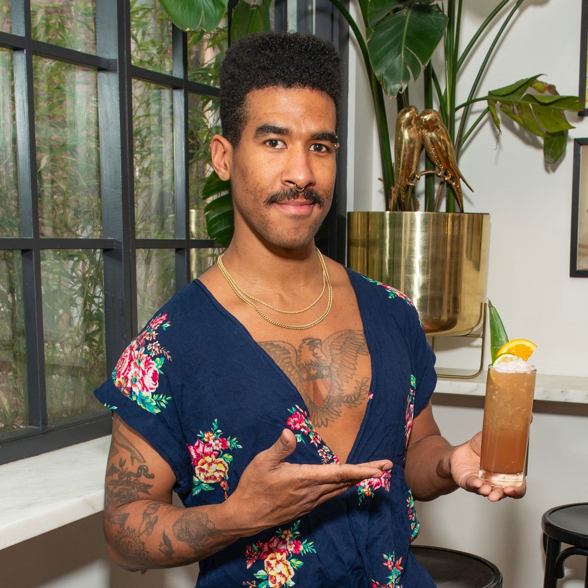 RumReader's tweet photo. Jelani's Punch, a cocktail by Jelani Jah Johnson, as featured in the Rum Reader's Perfecting the Practice of Planter’s Punch panel discussion. Recipe in the link! https://t.co/865cOLsxb0 https://t.co/zH5HjmYLNl