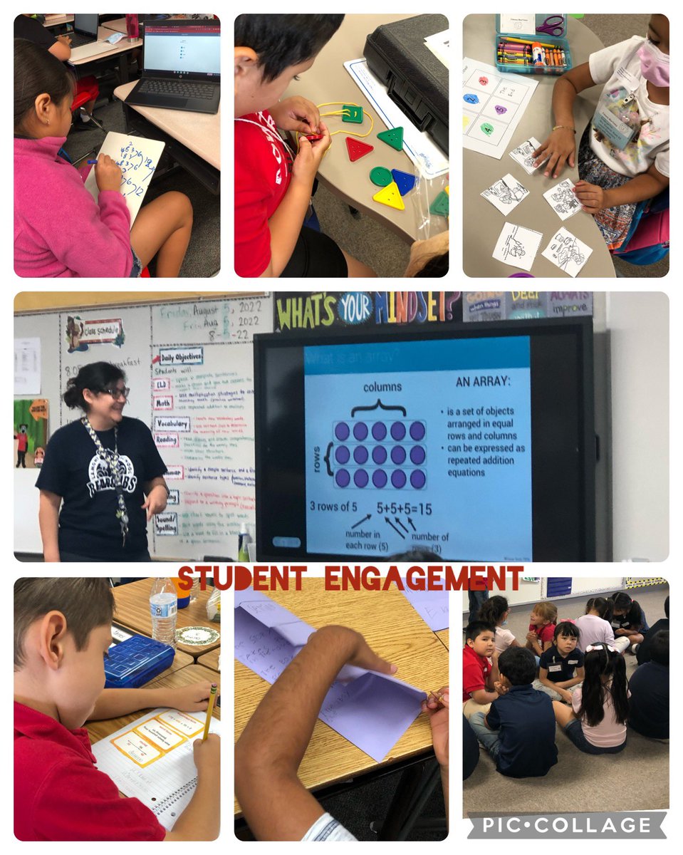 Recapping the #FocusedLearning & #StudentEngagement moments experienced during my #LearningWalk this week. Shout out to our teachers! 🙌🏼#LamontBearCubs 🐻#PrincipalVibes 🔥#JoyfulLeaders #WeAreLESD @nrodriguez4672