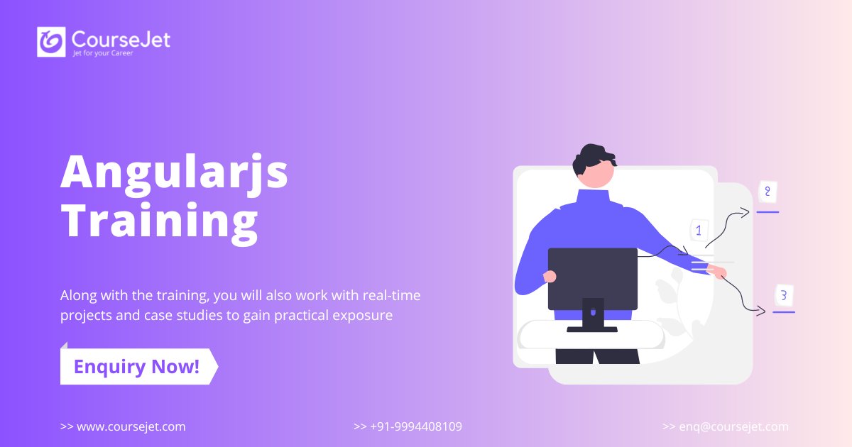course_jet's tweet image. Angular Training by CourseJet is here to train aspirants into best in class Angular professionals by excelling and explaining all Angular extensive concepts.
Enroll Now : coursejet.com/angularjs-trai…
Call Now : +91-9994408109
#angulartraining #angularjstraining #angularjs2 #courseje