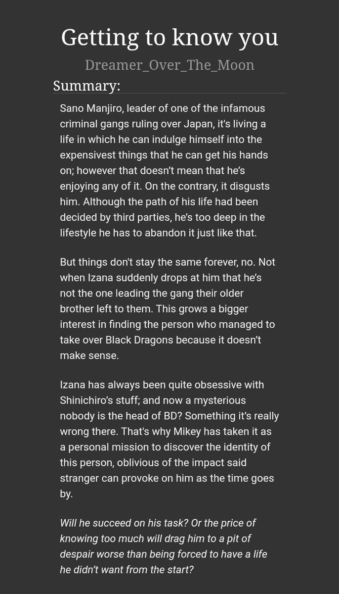 DremOverTheMoon's tweet photo. Heya! Here's the first chapter of Mikey's bday fic!
🌾🎍

https://t.co/Nn7flor7It

#マイ武 #마이타케 #ไมกี้ทาเค #타케마이 #タケマイ #TkMk #MkTk https://t.co/qqzfIlPjiy