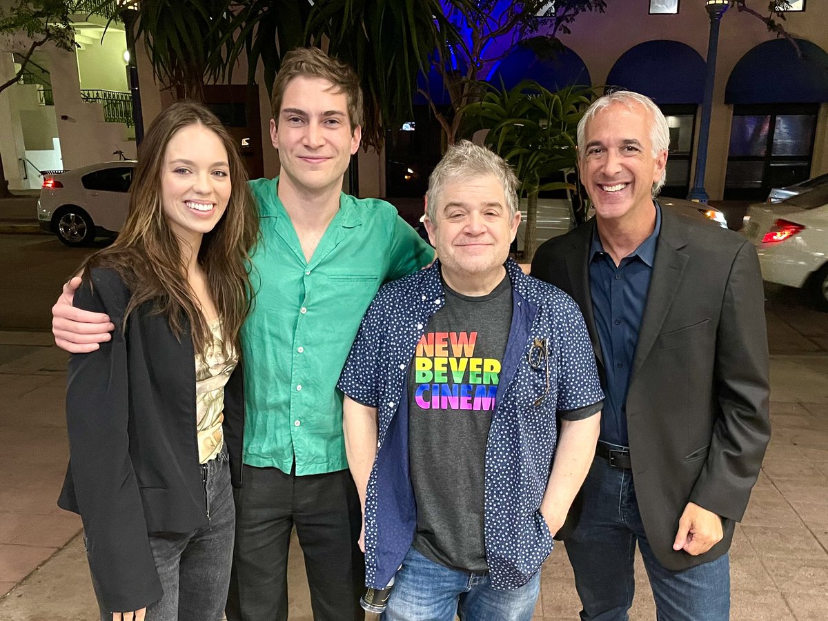 “I LOVE MY DAD” won the JURY PRIZE and the AUDIENCE AWARD at the 2022 SXSW FILM FESTIVAL, and I was honored to moderate tonight’s fun OPENING DAY Q&amp;A with actress CLAUDIA SULEWSKI, actor/writer/director JAMES MOROSINI and actor/producer PATTON OSWALT! Movie is AMAZING! SEE IT!