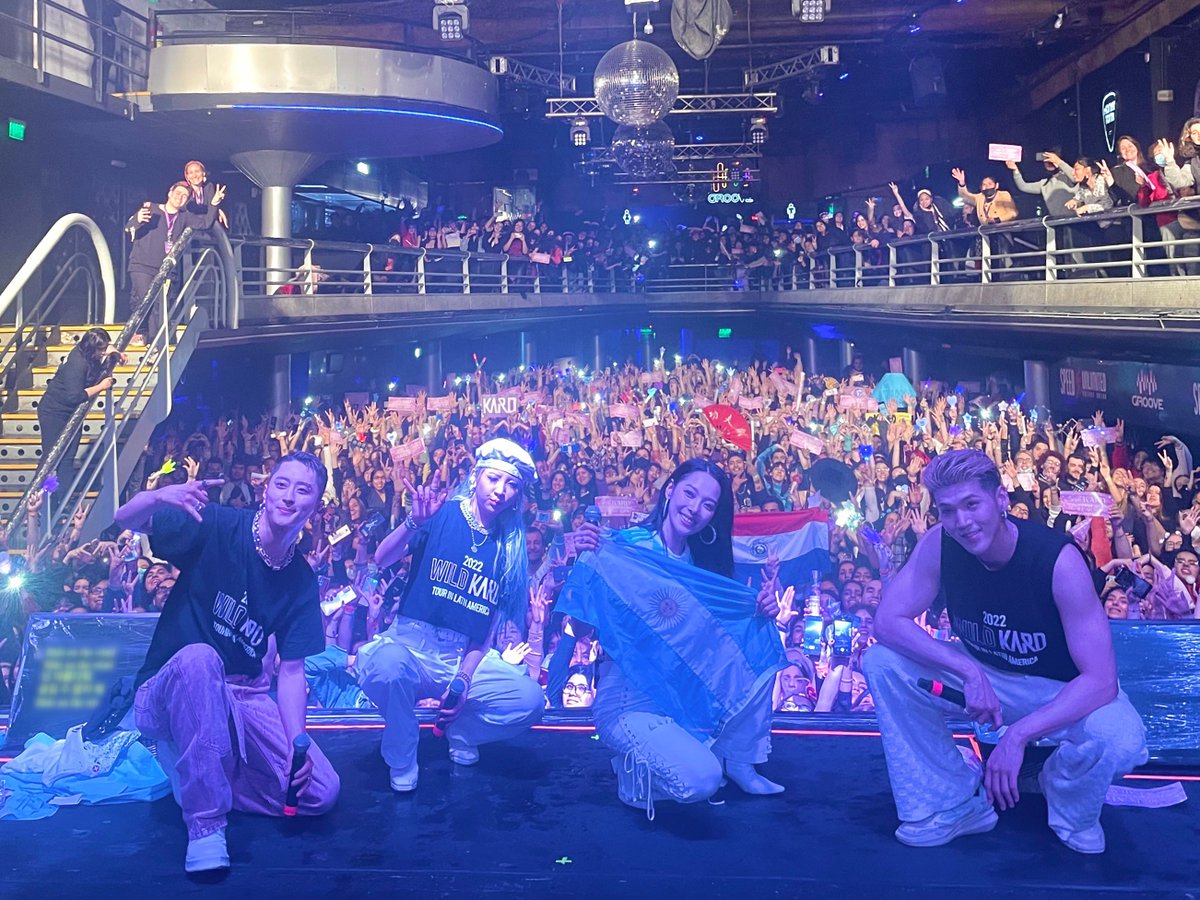 KARD_Official's tweet photo. [#KARD]
2022 WILD KARD in Buenos Aires

#KARD #카드
#2022_WILD_KARD_in_Argentina https://t.co/gD3q1qqZj2