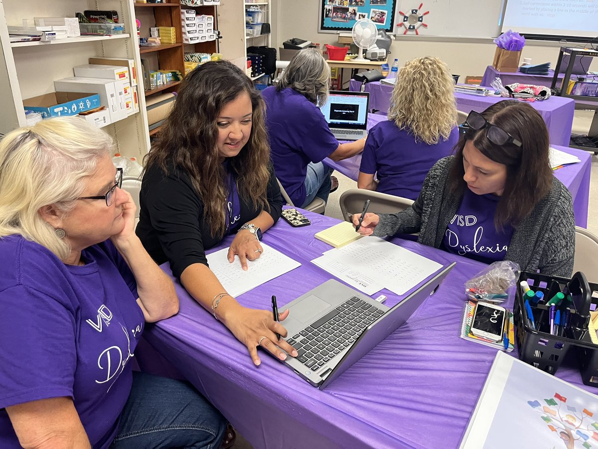VDyslexia's tweet photo. Yesterday and today our dyslexia teachers reviewed procedures for their instruction with data driven progress monitoring techniques. https://t.co/DqAu4zz0Fo