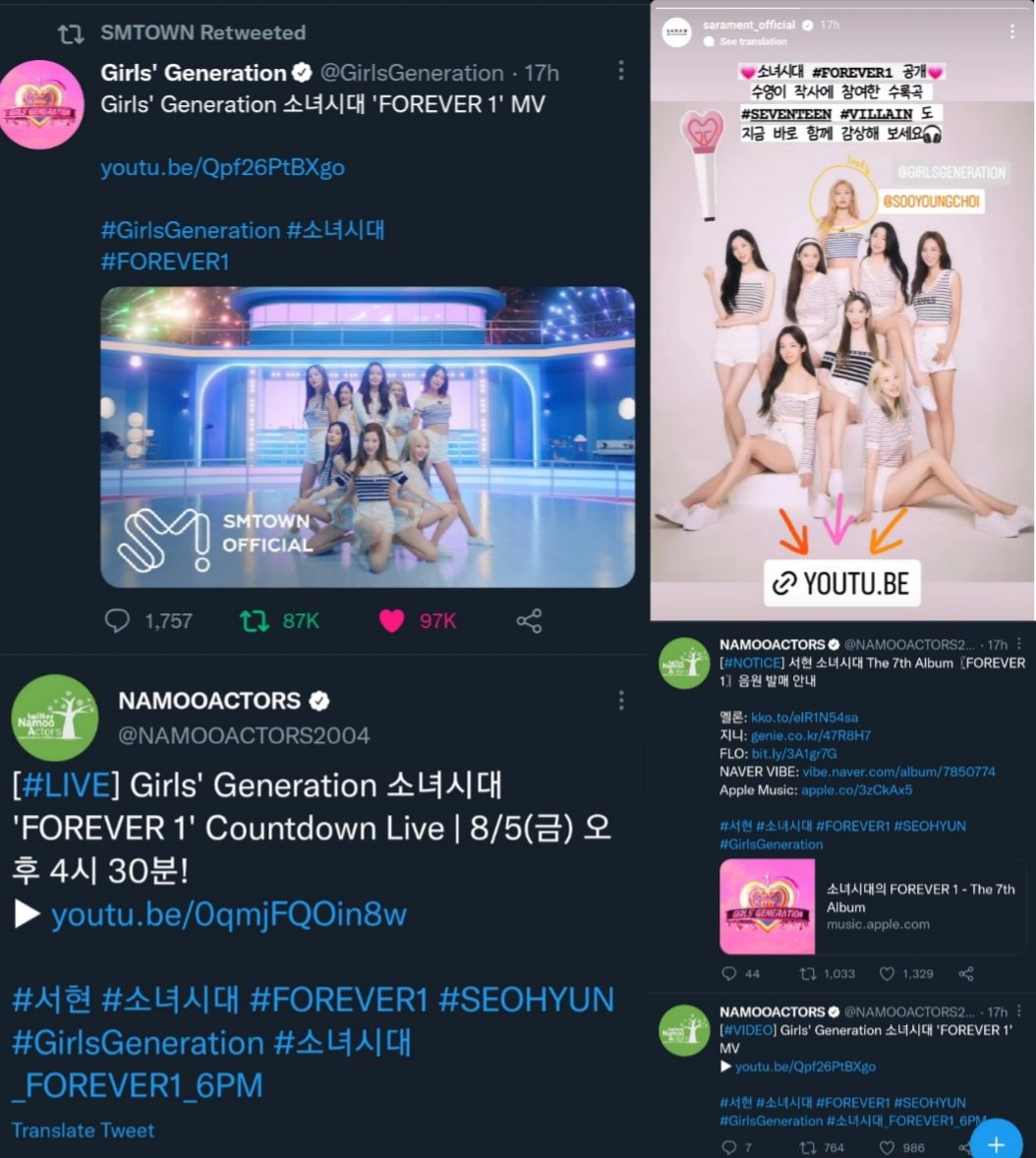 starfess's tweet photo. perkara member SNSD beda-beda agensi, sekalinya comeback yg ngepromosiin di akun medsos 3 agensi langsung😭 -idol https://t.co/MPNcftui3N