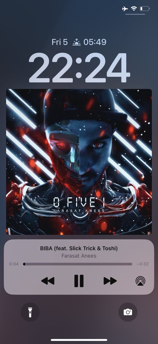 rohitdashora's tweet image. Even better album cover with #iOS16Beta4 !