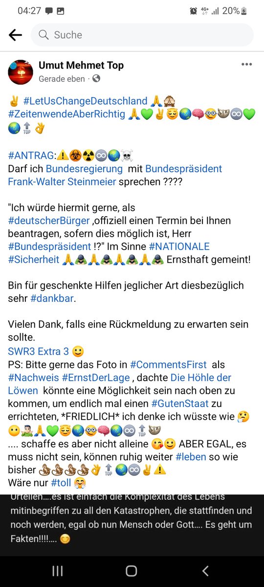 UmutMehmetTop's tweet image. #THANKFUL 🙏🙇🏻‍♂️😇😘 for any kind of support to #safeGermany.... #please #StandWithUmutTop🌻🦥💚

#LetUsChangeDeutschland!!!!!!!!

@world