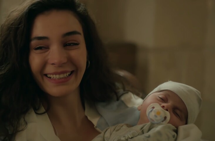 La ultima escena del bebe Umut 🐣💙 ♥ 🥹 
#HercaiEnImagen